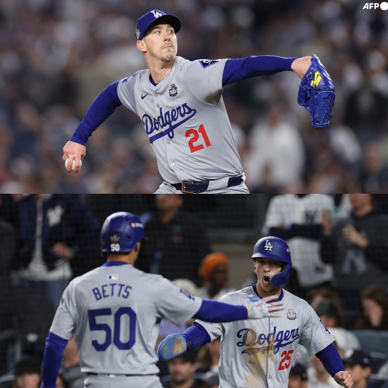 InvictosSomos's tweet photo. ¡¡LOS DODGERS SON CAMPEONES DE LA SERIE MUNDIAL!!
¡¡VENCIERON A LOS YANKEES EN 5 PARTIDOS!!
¡¡REMONTADA DE LOCURA EN NUEVA YORK!!
¡¡LA CORONA VOLVIÓ A LOS ÁNGELES!!
¡¡TÍTULO CON DEDICATORIA AL CIELO PARA EL TORO!! https://t.co/0Gv5xpgFmX