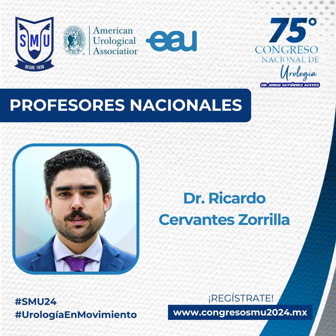 Dr. Ricardo Cervantes Z (@richcer) on Twitter photo Te esperamos en el IV Foro de Residentes y III Foro de Urólogos Jóvenes (Salón: Cozumel 3) 22 de noviembre de 2024. 16:00– 18:40
#SMU24
#UrologíaEnMovimiento
<a href="/AlexHermen/">Alex Hermen</a> <a href="/manolorgc/">Dr. José Manuel Rodríguez González-Cobián</a> <a href="/DraAdripine/">Dra. Adripina</a> Te esperamos en el IV Foro de Residentes y III Foro de Urólogos Jóvenes (Salón: Cozumel 3) 22 de noviembre de 2024. 16:00– 18:40
#SMU24
#UrologíaEnMovimiento
<a href="/AlexHermen/">Alex Hermen</a> <a href="/manolorgc/">Dr. José Manuel Rodríguez González-Cobián</a> <a href="/DraAdripine/">Dra. Adripina</a>