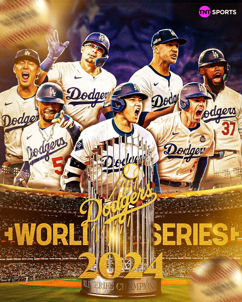 LuisOmarTapia's tweet photo. ¡@Dodgers campeones de la Serie Mundial! ⚾️👏🏻👏🏻

Con dedicatoria especial. https://t.co/YNQvprjZCl