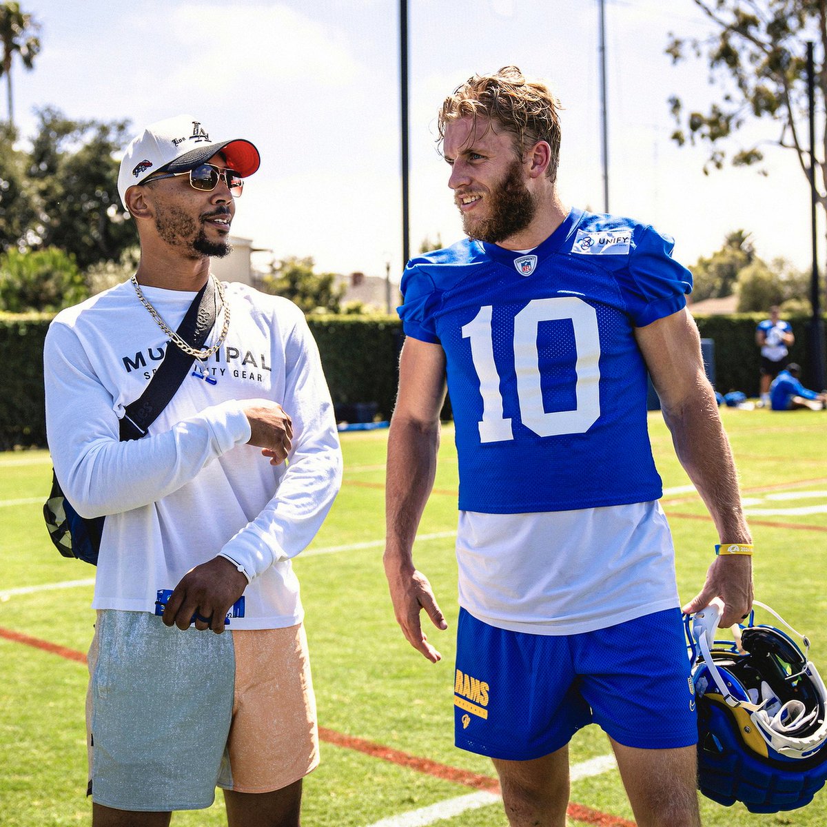 CooperKupp's tweet photo. WHAT A SEASON! 🏆@Dodgers https://t.co/kEj7hMUeQB