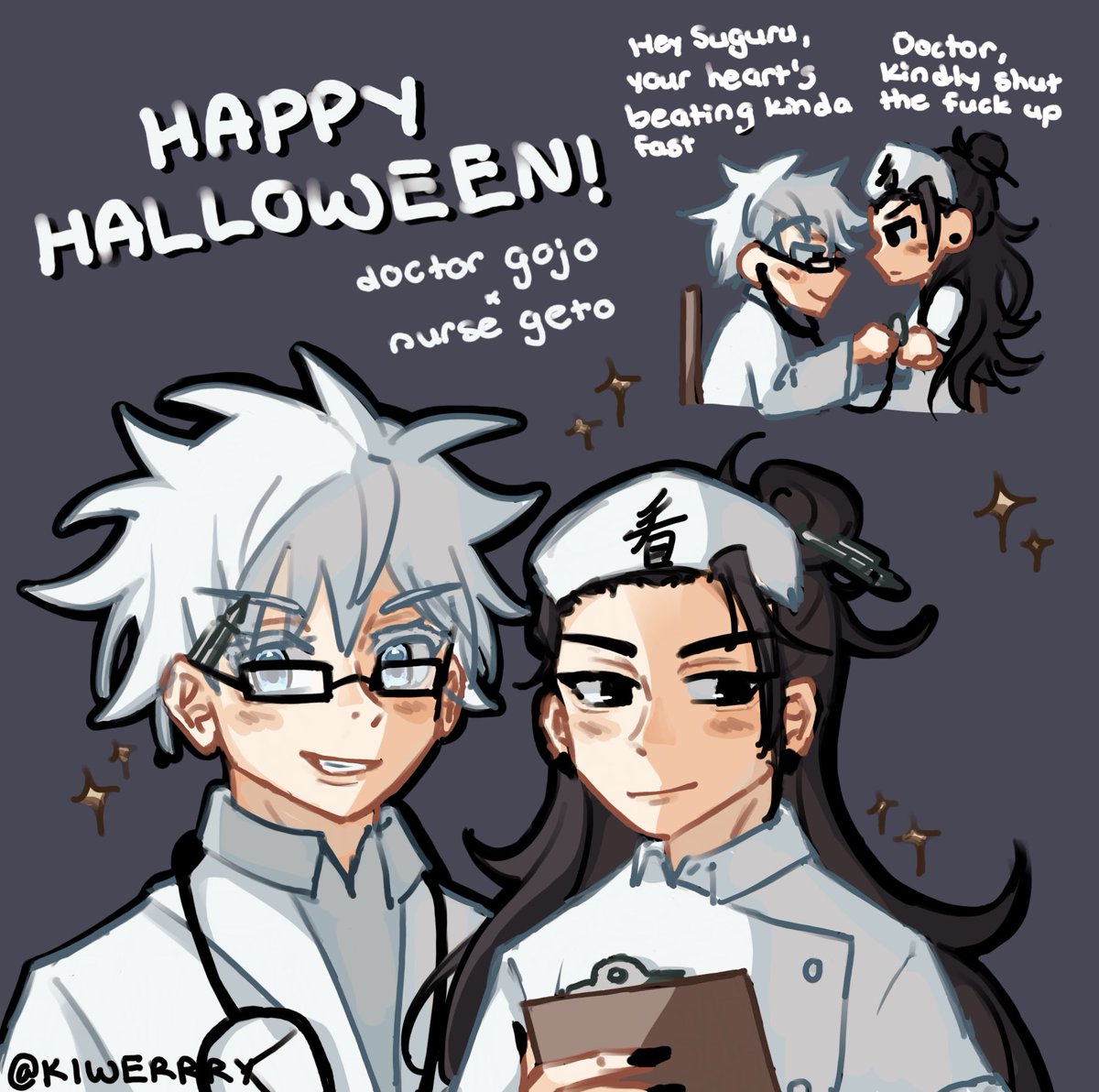 kiwerrry's tweet photo. HAPPY HALLOWEEN!!! 🎃🤍🖤 #五夏 #satosugu

#呪術廻戦 #呪術廻戦ファンアート #五条悟 #夏油傑 #夏油傑x五條悟 #jujutsukaisen #jujutsukaisenfanart #gojo #gojosatoru #geto #getosuguru #goge https://t.co/ghvijgMPBw