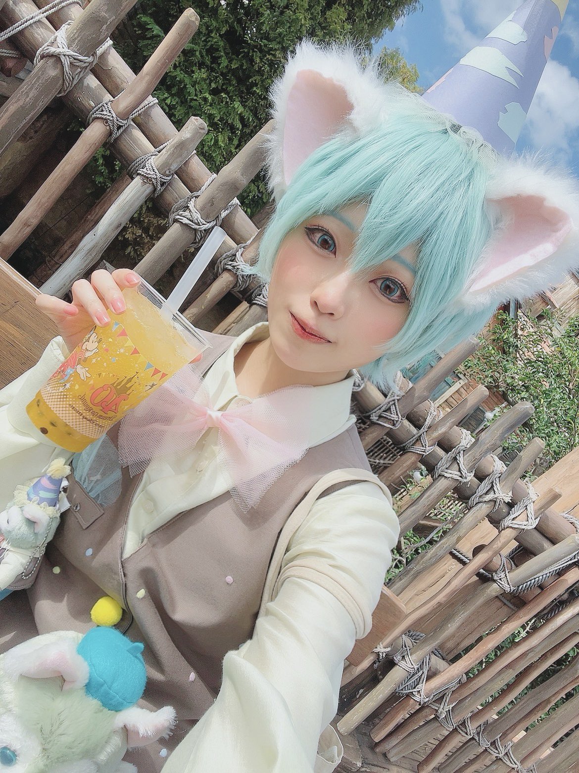 【14時までなる早発送します】Dハロ ガジェット 衣装 ウィッグ 耳しっぽセット 七瀬つむぎ on X: 