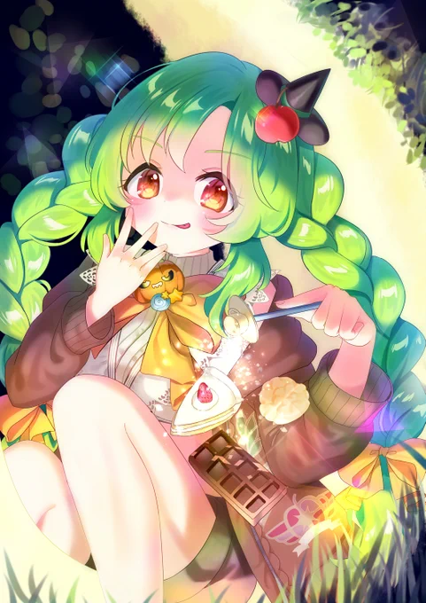 今日公開したイラストは数年前のリベンジイラストです。←昔 新→ 