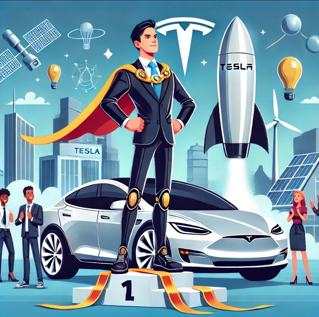 stockhitlist's tweet photo. @elonmusk @elonmusk You're my hero! Waiting for the day I can fly to Mars, drive a Tesla, and tweet all at once! 🚀 https://t.co/uKG5KcROsE