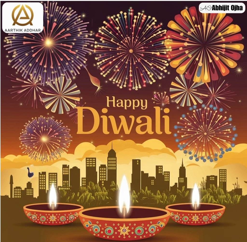 AarthikAddhar's tweet photo. This Diwali, let’s light up not just the sky, but our wallets too! 💰💥 Join Aarthik Addhar for some firecracker financial tips! #FestivalOfWealth #AarthikAddhar #abhijitojha #Diwali https://t.co/LzJLPVB9jL