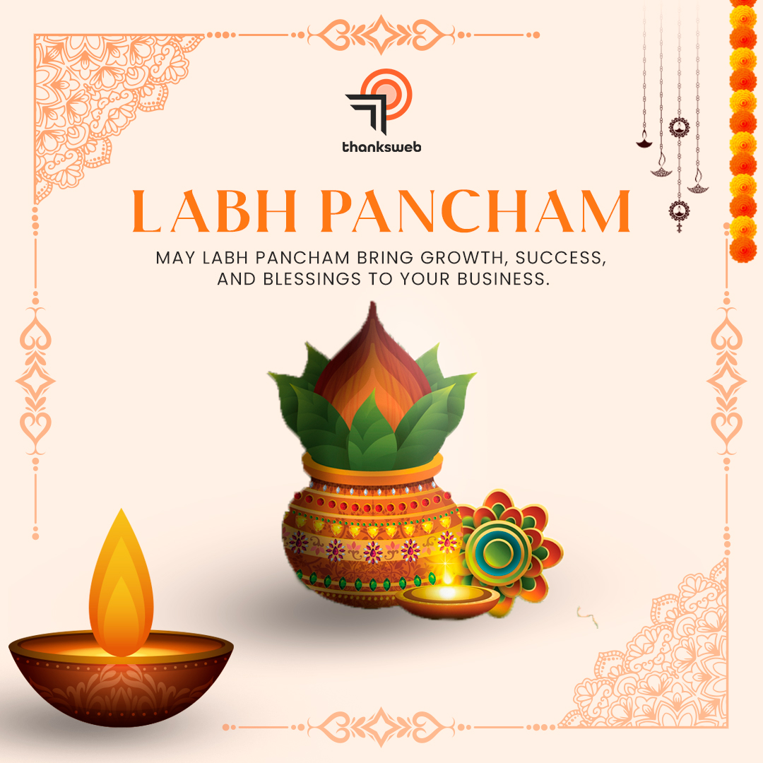 ThanksWeb's tweet image. Wishing you a prosperous Labh Panchami! May Goddess Lakshmi bless you with abundance.
.
.
.
#thanksweb #labhpancham #festival #celebration