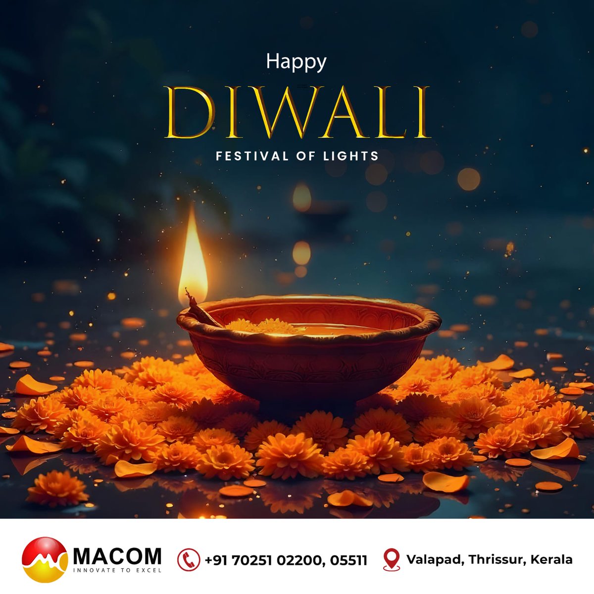 macomevolv's tweet image. May this Diwali bring joy, peace, and laughter to your home. Wishing you a festival filled with love and warmth.

#diwali #businessmotivation #mfisolutions #trend #itproducts
