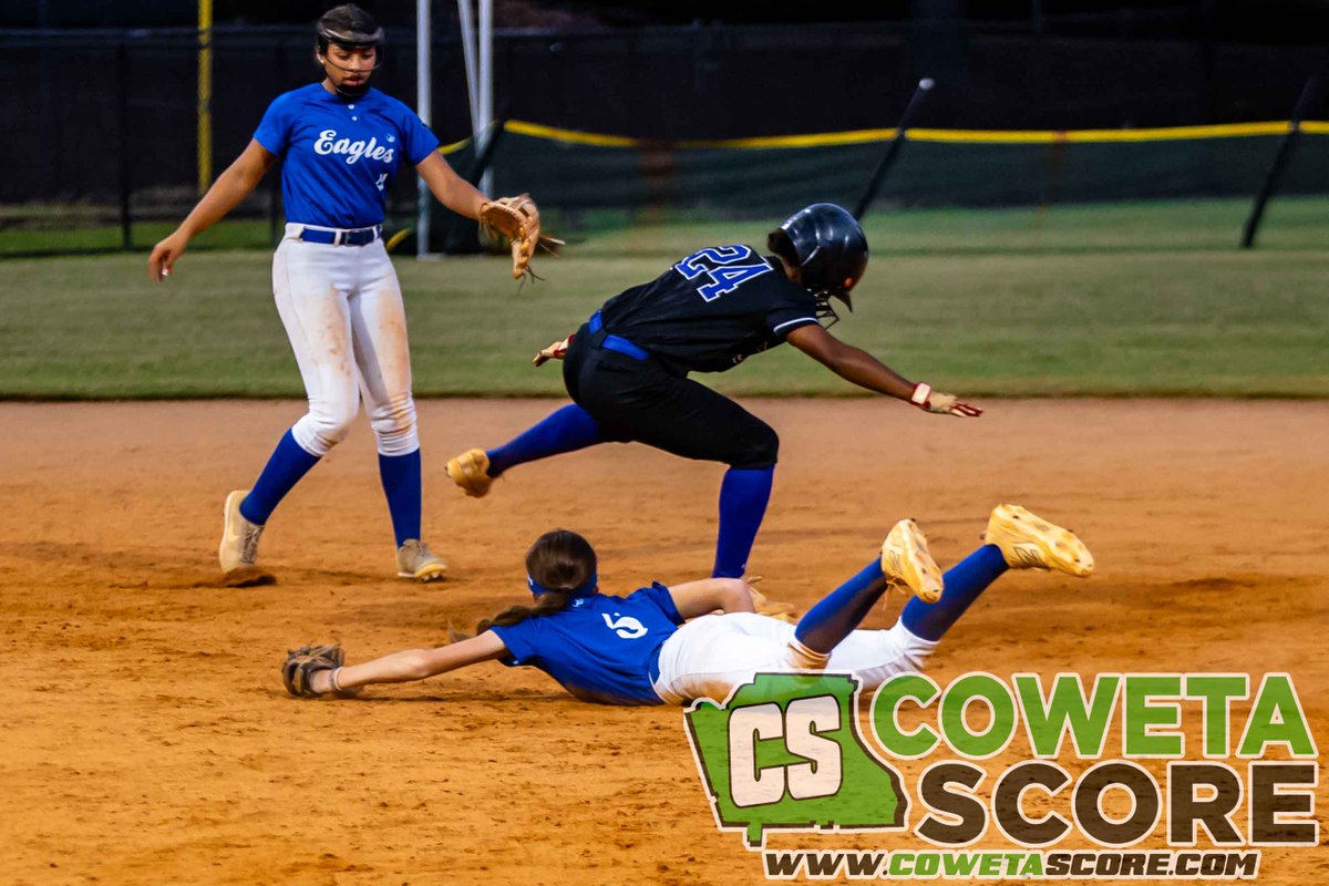 CowetaScore's tweet photo. "Total team win"
GHSA Class 3A-A State Softball Elite 8 Tournament
First Round
FINAL
Trinity Christian 13, Mount Paran 8
Lead changed twice in a wild fifth inning when teams combined for TWELVE runs. Trinity retook a lead for good in the bottom half, scoring seven times. 
Lady Lions with 13 hits. 
@Cacie_Cutright 2-3, HR, 2 intentional walks, 3 RBI
@kaydenh_13 3-4, RBI
@avery_lucchesi 2-4, 2RBIs (extended lead in 6th)
@annaaycock28 3-4, 2 RBIs
Mary Ruth Adkins clutch 2 RBI single in fifth
WP @KayleeCroft2025 (5IP, 6K) and @Cacie_Cutright (2IP, 4K) combine for 10Ks
Trinity faces Prince Avenue in Thursday's winner's bracket semifinal. Teams seeded No. 3 and No. 2 to start state tournament
@TCSAthletics1