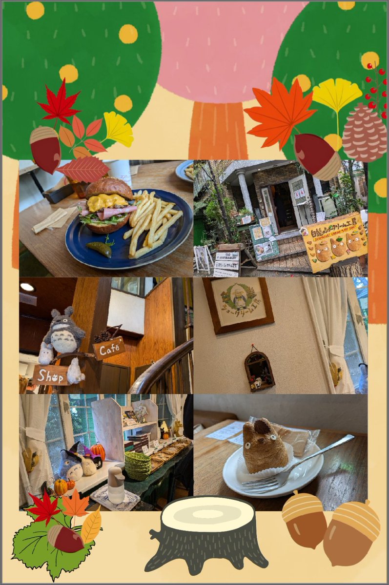 raniinuma's tweet photo. #白髭のシュークリーム工房
#torocoffee&BAKERY
なにから何まで可愛い😊❤️
バーガー🍔の、なんか緑色のやつ、虫🐛に見えるけど、ピクルスだかんね!!!! https://t.co/kFX0HQ3NlG