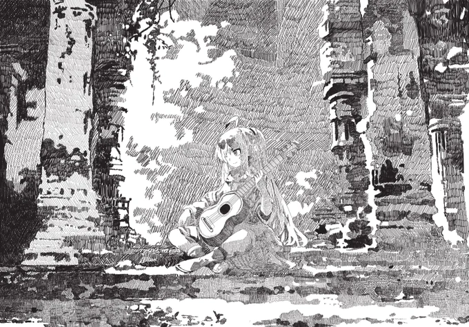 唐突に絵を見て褒めて欲しいタイム来たから貼ります 