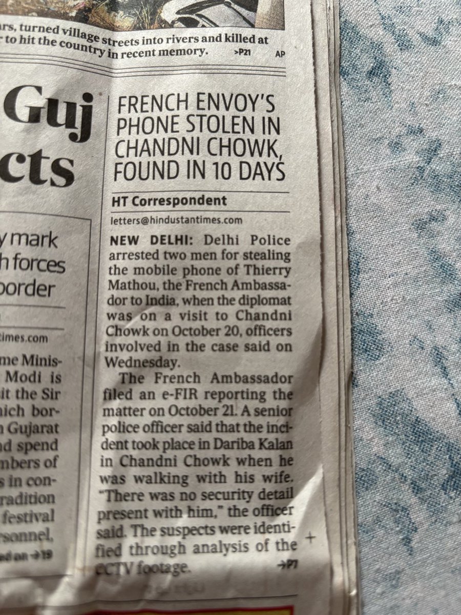 007_amitjoshi's tweet image. ⁦@DelhiPolice⁩ ⁦@DelhiPoliceCom1⁩ ⁦@PMOIndia⁩ ⁦@HMOIndia⁩ it’s not about less manpower or capability it’s about willingness. My phone was stolen 2 years ago (FIR No.SD-SA-001092/2022) but still not found and for French convoy just in 10 days well done DP