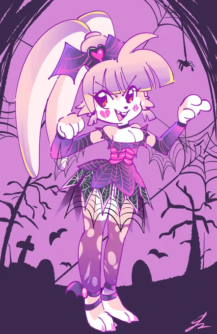 Happy Halloween from Pink Evil Spyder!(Umeko) 