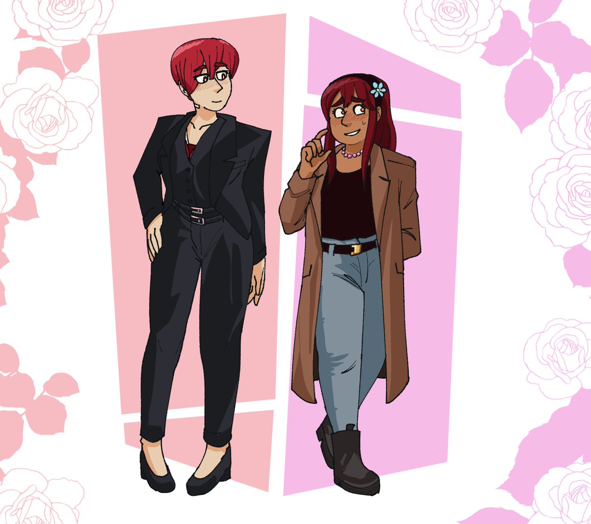 Unit 01 and Lucy in cute fits I found #spapa