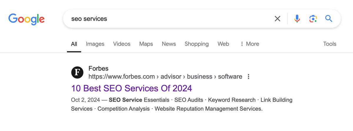 CyrusShepard's tweet photo. Dear Google

Heard you were having trouble distinguishing real content from spam, so here's an example for you

Notice the paid links on the back, the sponsored links on the front, and the complete lack of first-hand experience you demand from smaller publishers

Hope this helps! https://t.co/yx9rZhzYjP