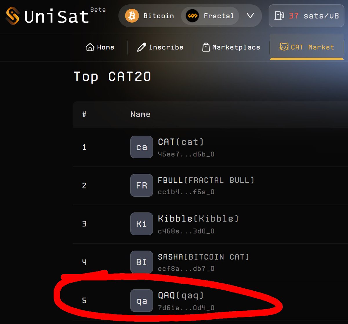 DomoDucks's tweet photo. @dot_swap I'm sure we'll also see the $QAQ logo on @fractal_bitcoin's #CatMarket soon.
https://t.co/pghXBEzdrn https://t.co/xRrKsT7W4V
