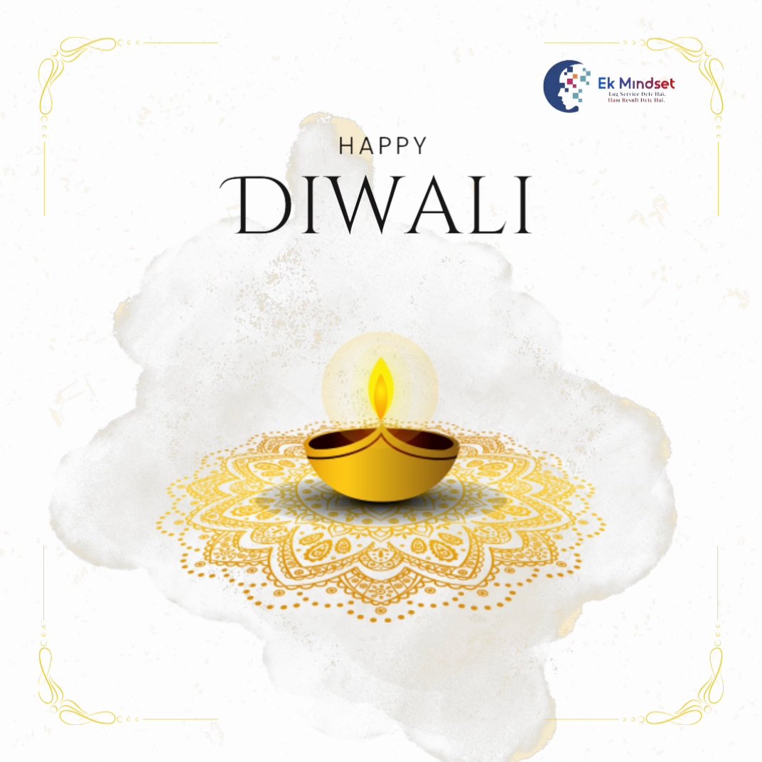EkMindset's tweet photo. ✨🌟 Wishing you a Diwali filled with light, joy, and success! 🌟✨

May this festival bring you and your loved ones prosperity, happiness, and new beginnings. At EK Mindset , we're grateful for each step of this journey with you and look forward to brighter days ahead. https://t.co/t6c774ch1L