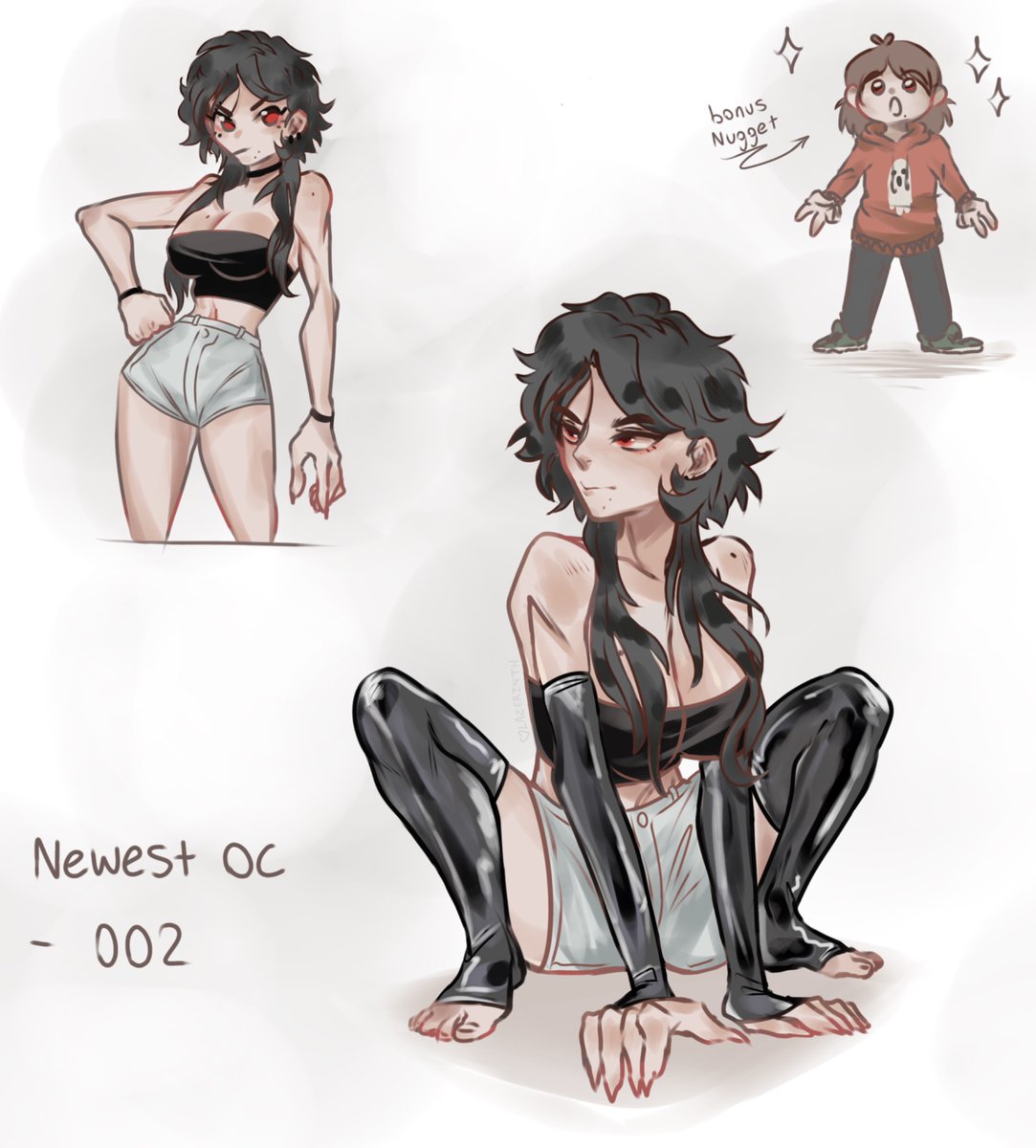 lazerinth_'s tweet photo. posed like an absolute gremlin
#OCoctober #originalcharacter https://t.co/UqLbAnHA0v