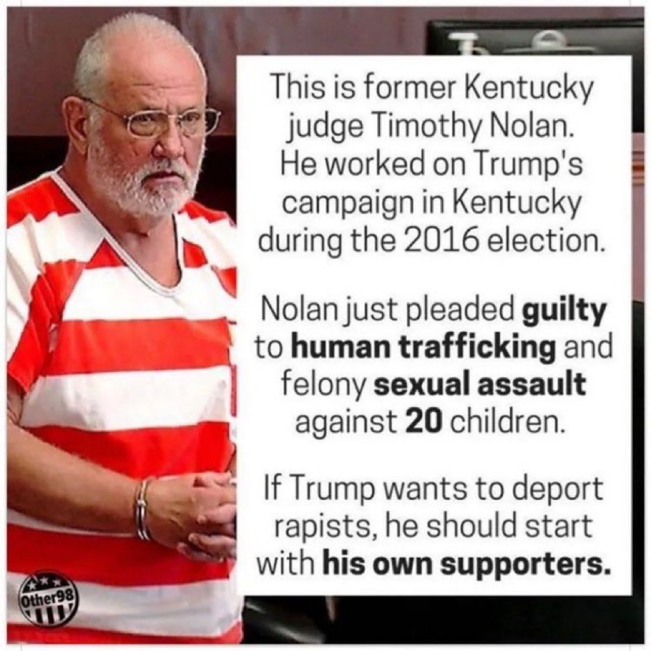 HIS SUPPORTERS AND HIMSELF