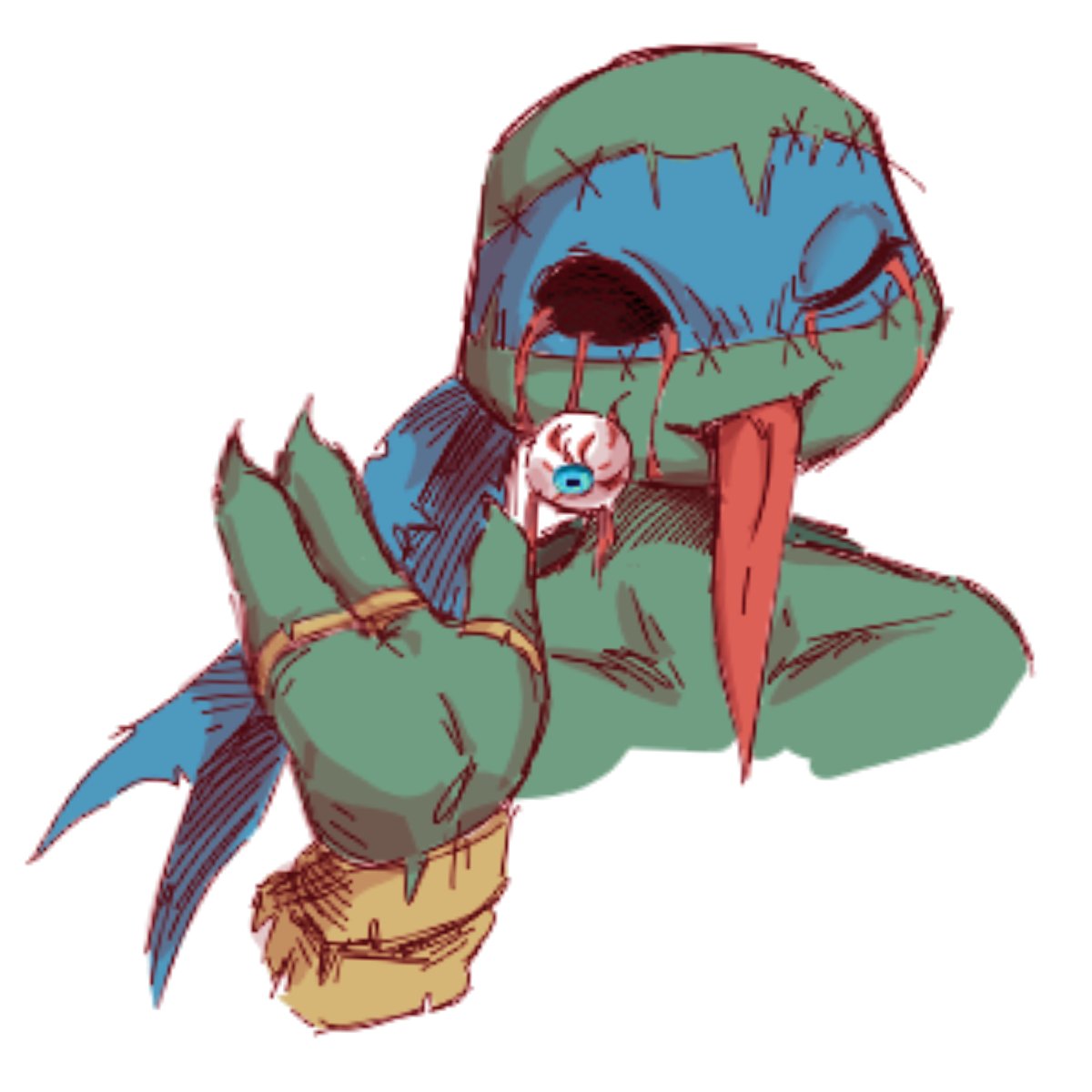 #TMNT
万圣节限定(ง ื▿ ื)ว