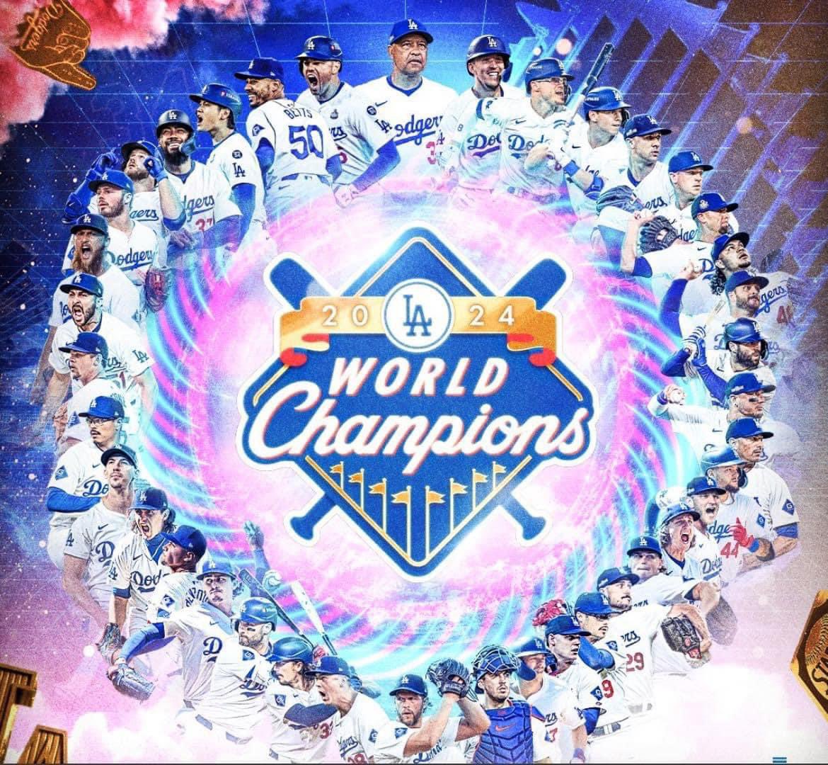 No words to describe this moment. Dodgers won the 8th world series 4:0!
