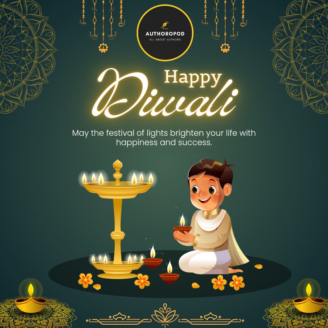 Team Authoropod wishes you a very happy and prosperous Diwali 2024

#diwali #festival #festivalsofindia #festivaloflights