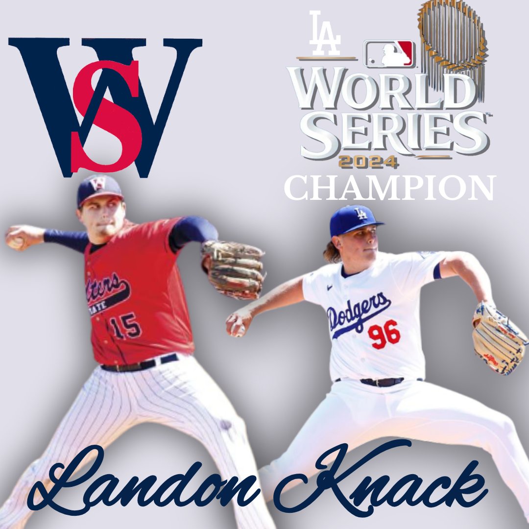 WaltersStBaseball (@wsccbaseball) on Twitter photo Congratulations to former Senators, Brent Honeywell and Landon Knack, on becoming World Series Champions with the <a href="/Dodgers/">Los Angeles Dodgers</a>!!! #Tradition Congratulations to former Senators, Brent Honeywell and Landon Knack, on becoming World Series Champions with the <a href="/Dodgers/">Los Angeles Dodgers</a>!!! #Tradition
