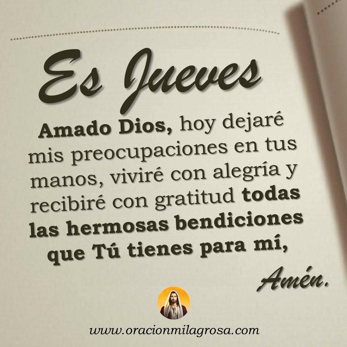 oracion_milagro's tweet photo. Oración para hoy jueves 31 de octubre  👉 https://t.co/Xg1Q1aqkuO✨ https://t.co/y62xN5MubN