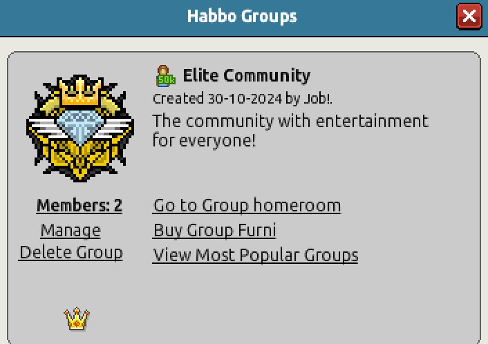 ✨200c GIVEAWAY (.com) ✨

To spread some love and kindness, a little giveaway. 

Complete the steps below to have a chance to win: 
❣️Follow @job_habbo &amp; <a href="/EliteHabbo_/">Elite Arcade - Habbo</a>
❣️Like and retweet this post 
❣️Join the habbo group 

GOOD LUCK! ✨ (ending: 15 NOV)