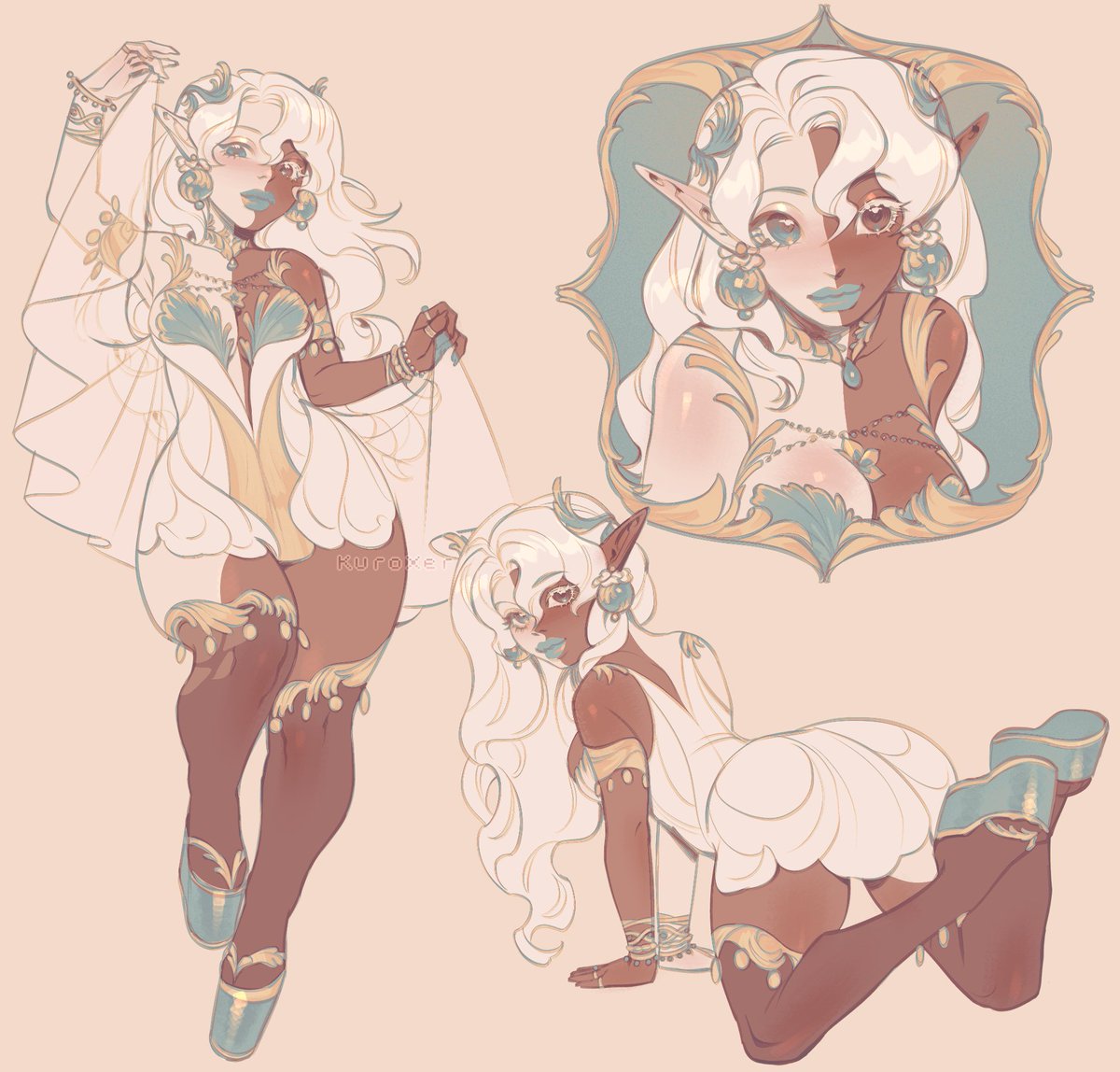 KuroXuyuro's tweet photo. Commission for AnnicaDraws https://t.co/LBQqQh1m06