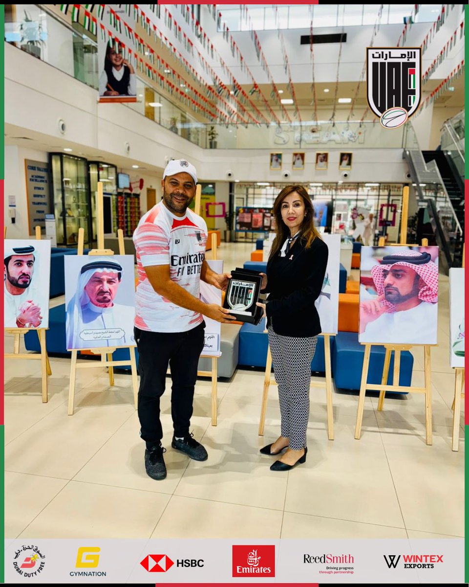 uaerugby's tweet image. 🏉🇦🇪 أقام اتحاد الإمارات للرجبي دورة تدريبية من الدرجة الأولى لمدرسي التربية الرياضية التابعين لوزارة التربية والتعليم، بهدف تعزيز مهارات تدريب الرجبي ورفع مستوى الرياضة. نشكر مدرسة المدينة الأمريكية بإمارة عجمان لمساهمتهم في نجاح هذه الدورة

 #Rugby #UAERugby #CoachTraining