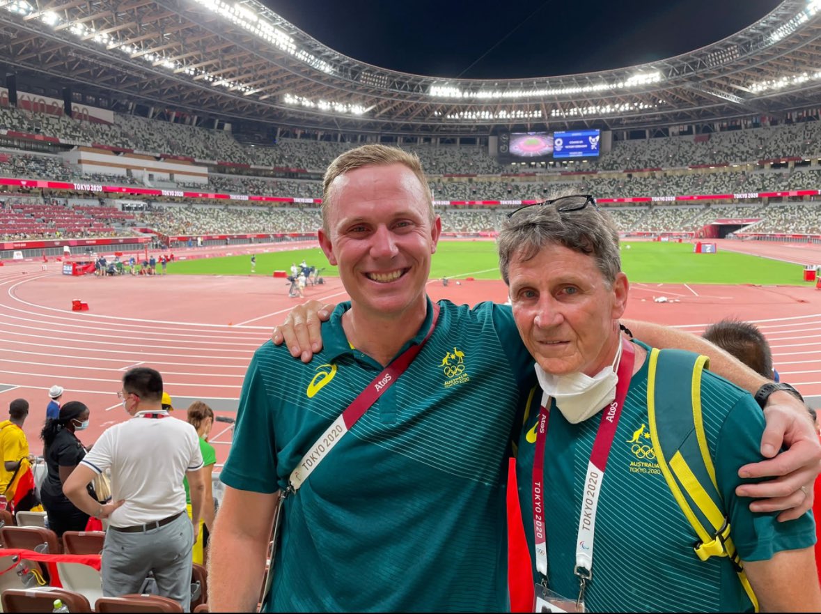 A legend of Australian Athletics, Craig Hilliard, finishes at AA today after 42 years as a professional coach. Hill gave me my start in coaching and has provided me guidance and support ever since. Thanks for the friendship, jokes and rounds of golf.