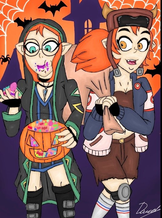 grandfat2013's tweet photo. Edalyn and Lilith celebrating Halloween fanart 🎃🎃🎃.
Happy Halloween guys.
#Halloween #halloween2024 #EdalynClawthorne #EdaClawthorne #LilithClawthorne #ClawthorneSisters #YoungEda #YoungLilith #TheOwlHouse #theowlhousefanart #TheOwlHouseArt #TOH #TOHArt #TOHFanart https://t.co/qmTaAJF6Hq