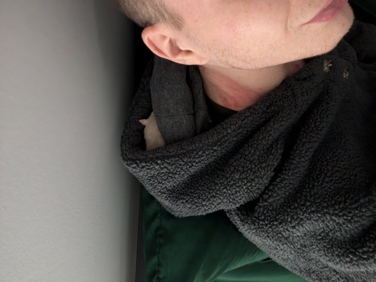 Lil baby oat milk loves me so much she stayed with me in my hood for like 40 minutes