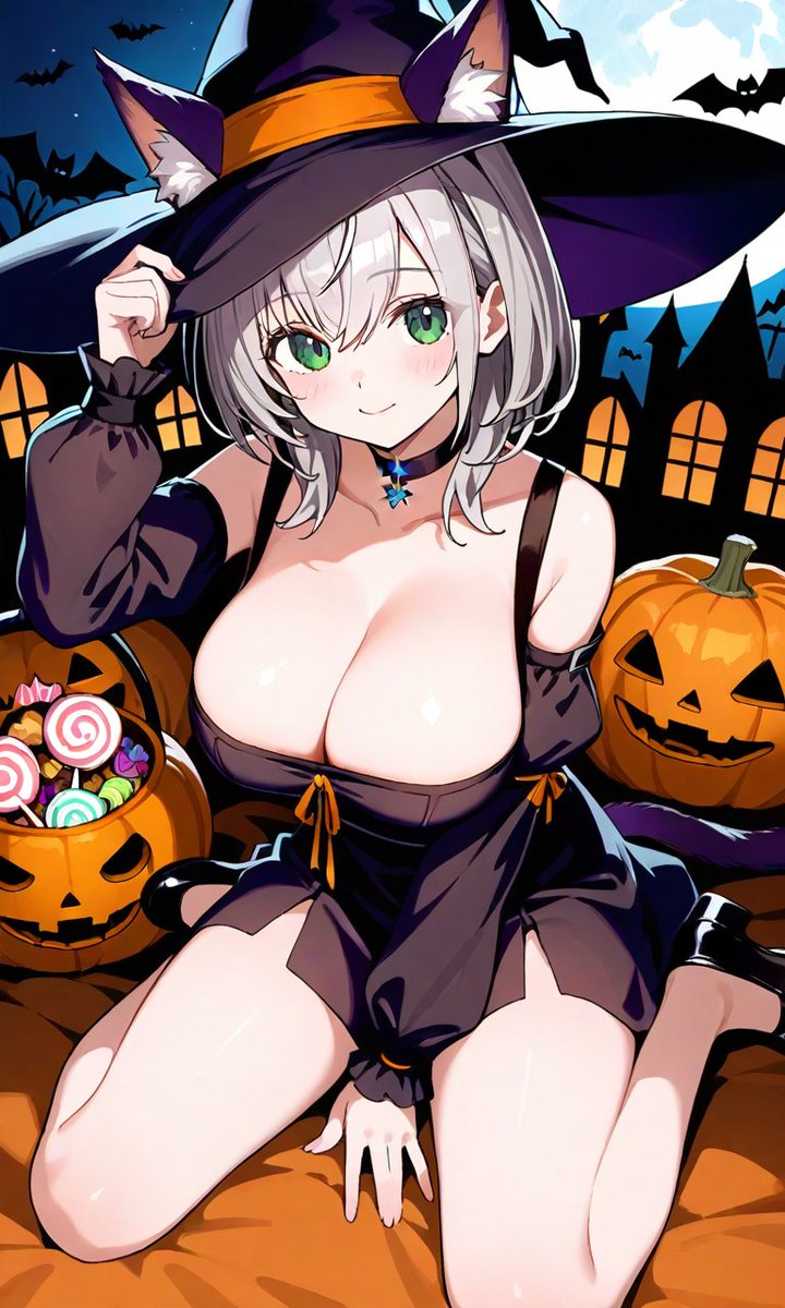 #ハロウィン #ノエラート #AIイラスト #PixAI