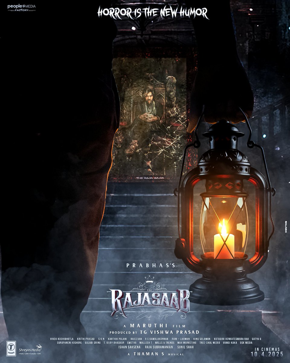 imBalasai_'s tweet photo. When Horror Becomes Humorous – Get Ready for a Royal Thrill! 👻

#Prabhas #TheRajaSaab https://t.co/iT6g6Mb2fX