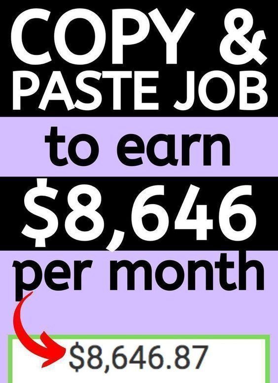 Vinay_bharambe's tweet photo. 13 Websites that'll pay you $5,000/ month for copy-paste jobs:

I have prepared a list of 13 websites that will pay you $5,000/month for copy-paste jobs with just a smartphone/ laptop and Internet.

For absolutely FREE:

To get it:
1. Follow Me
2. Like and Retweet
3. Reply "send" https://t.co/YBmKoHr83B