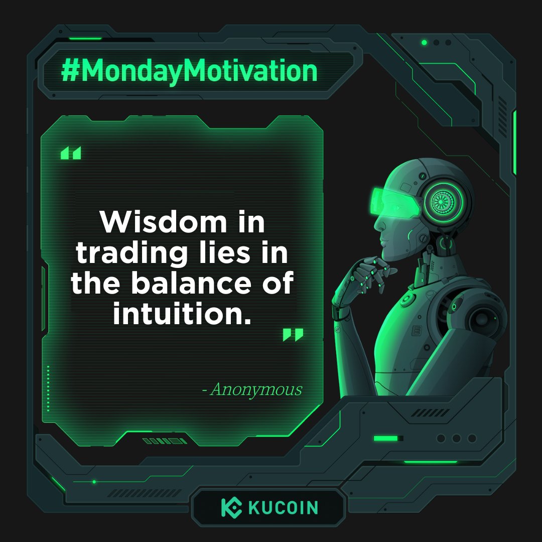 kucoincom's tweet photo. Quote of the day. 

#MondayMotivation https://t.co/wSqZePKHQO