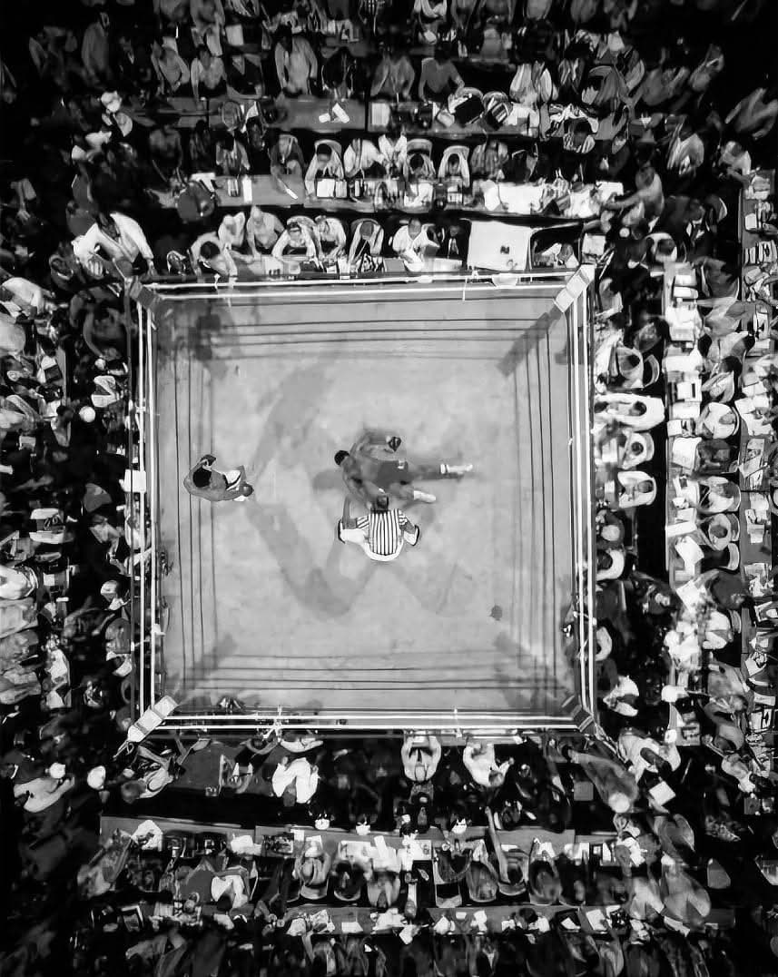 sellitin_PHCity's tweet photo. 50 years ago today, George Foreman and Muhammad Ali locked horns in their epic clash, aptly named 'The Rumble In The Jungle...'

'I didn’t really plan what happened that night. But when a fighter gets in the ring, he has to adjust to the conditions he faces. Against George.... https://t.co/zV6P7g7tSi