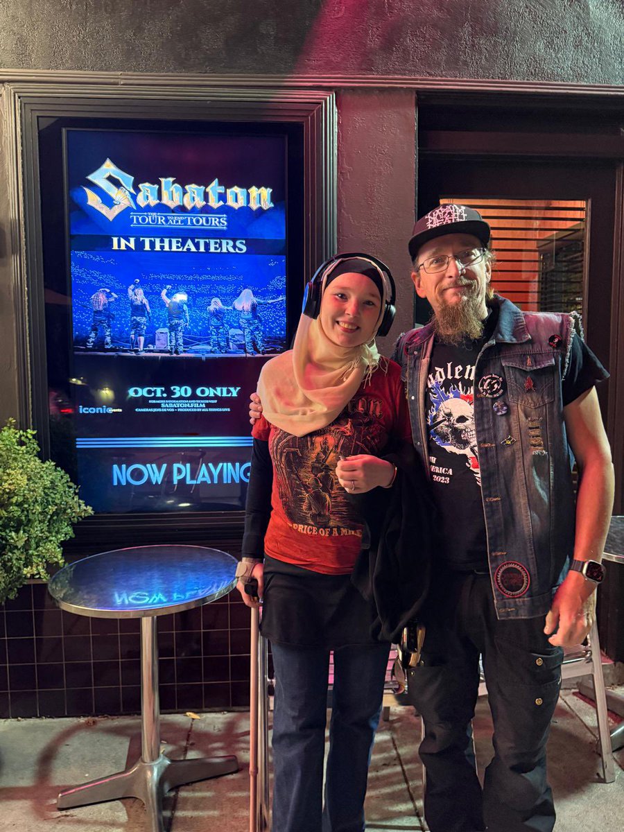 Smashedr2D's tweet image. Will travel for metal 🤘💀🤘 #sabaton #thetourtoendalltours