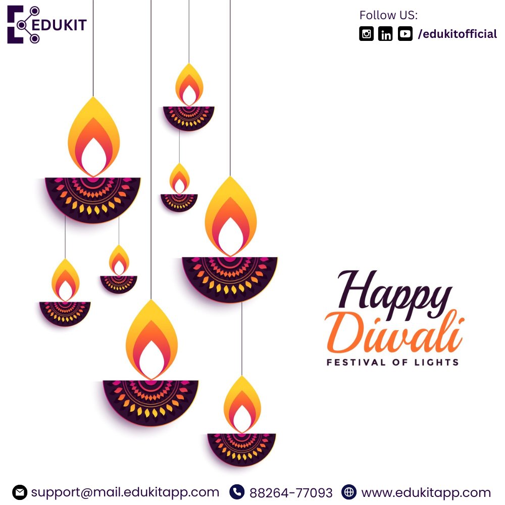 EdukitOfficial's tweet photo. Happy Diwali! ✨ May your life be as happy and full of new beginnings as your dreams. Wishing you a festival that brings light to every corner of your world!
Happy Diwali 🪔🎊

#HappyDiwali #happydeepavali #erp #lms #software #website #development https://t.co/qMrHR2R0xS