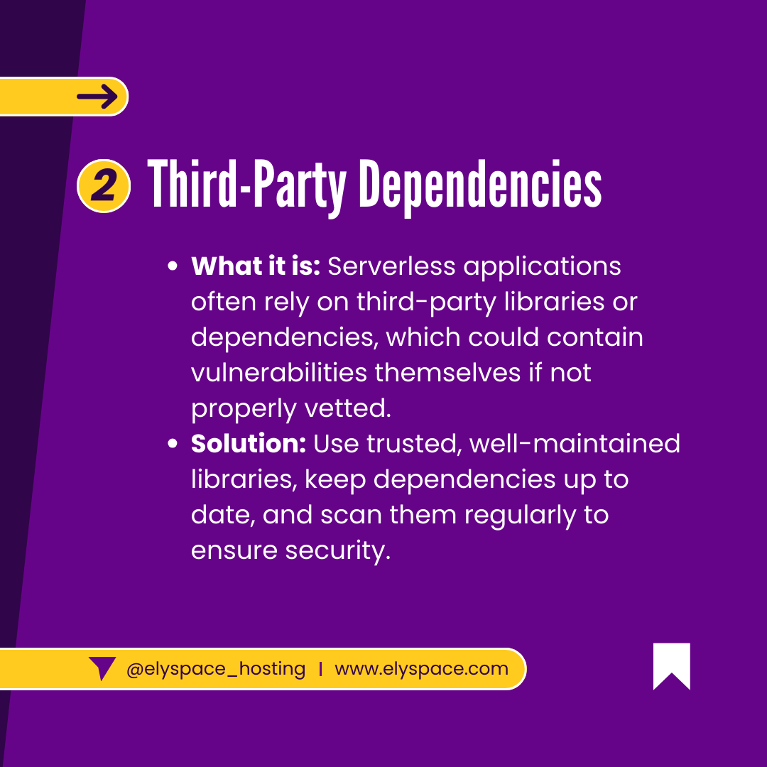 ElySpaceHosting's tweet image. Serverless Security Challenges in 2024:
Full Post: instagram.com/p/DBxunLny5gT/…
#ServerlessSecurity #CloudSecurity #CyberThreats #DataProtection #SecureCoding #CloudInnovation #elyspacehosting #elyspace
