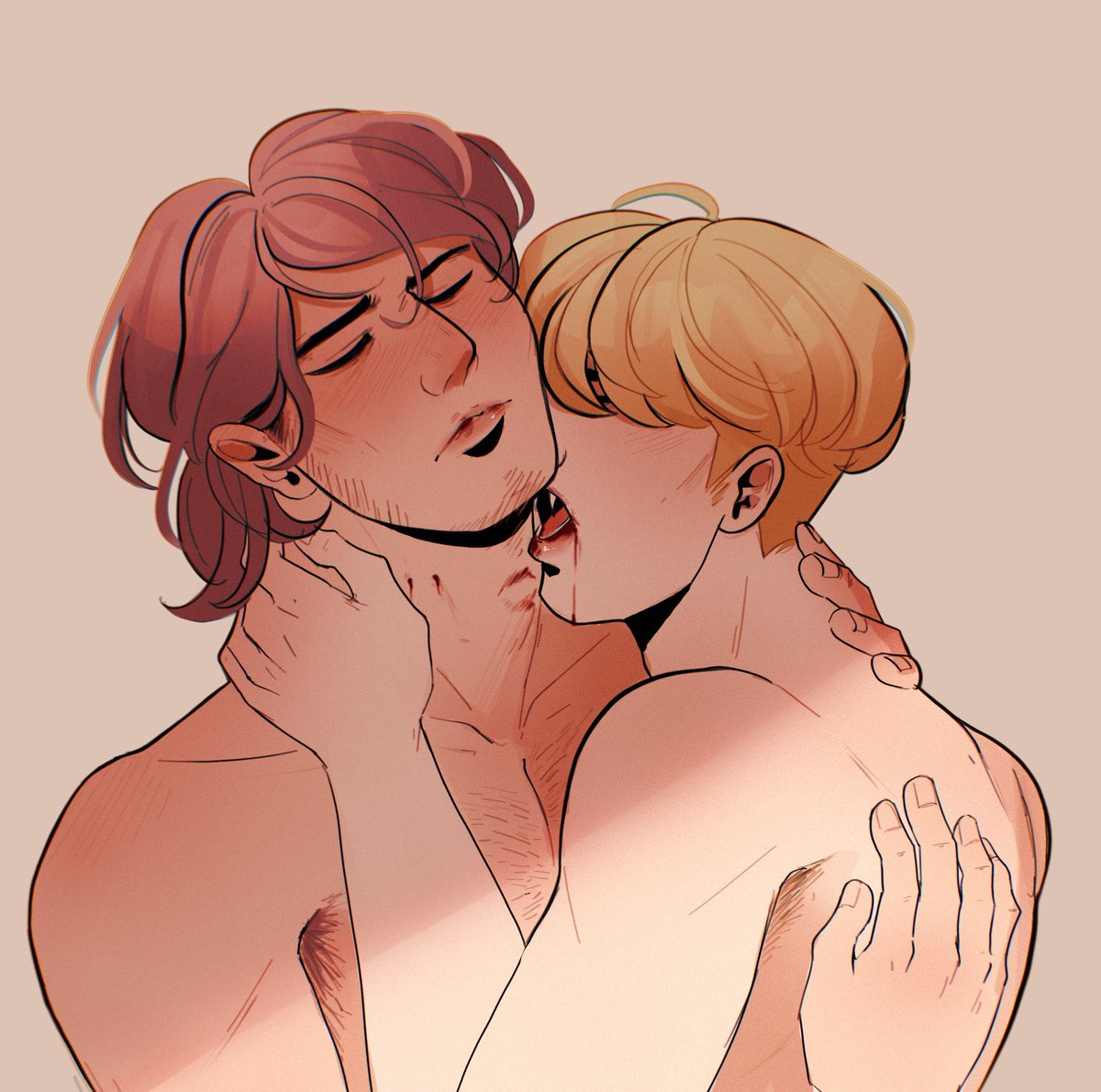 vampire kisses 💋 #jearmin