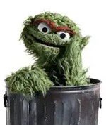 ericsterchi's tweet image. Even Oscar the Grouch is baffled by @JoeBiden calling @realDonaldTrump supporters “Garbage” #JoeBiden #Election #GarbageGate #KamalaHarris