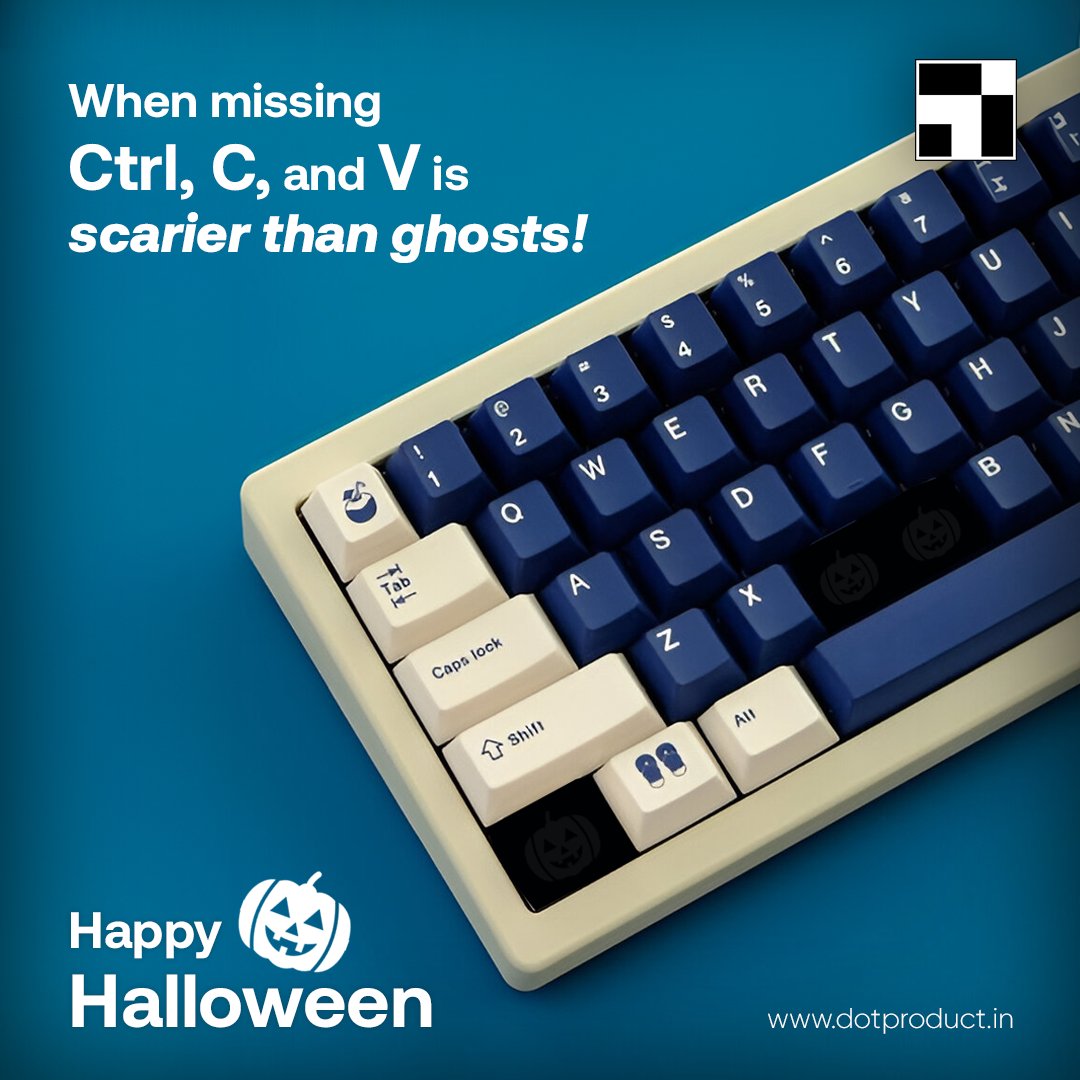 DotProduct4466's tweet photo. When the real nightmare is no copy-paste! 👻

Happy Halloween to all who fear a day without shortcuts!

#Happyhalloween #Dotproduct https://t.co/rhH5PjshI0
