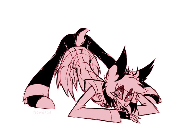Thank you Cheru for bringing back the #jackopose #HazbinHotelAlastor