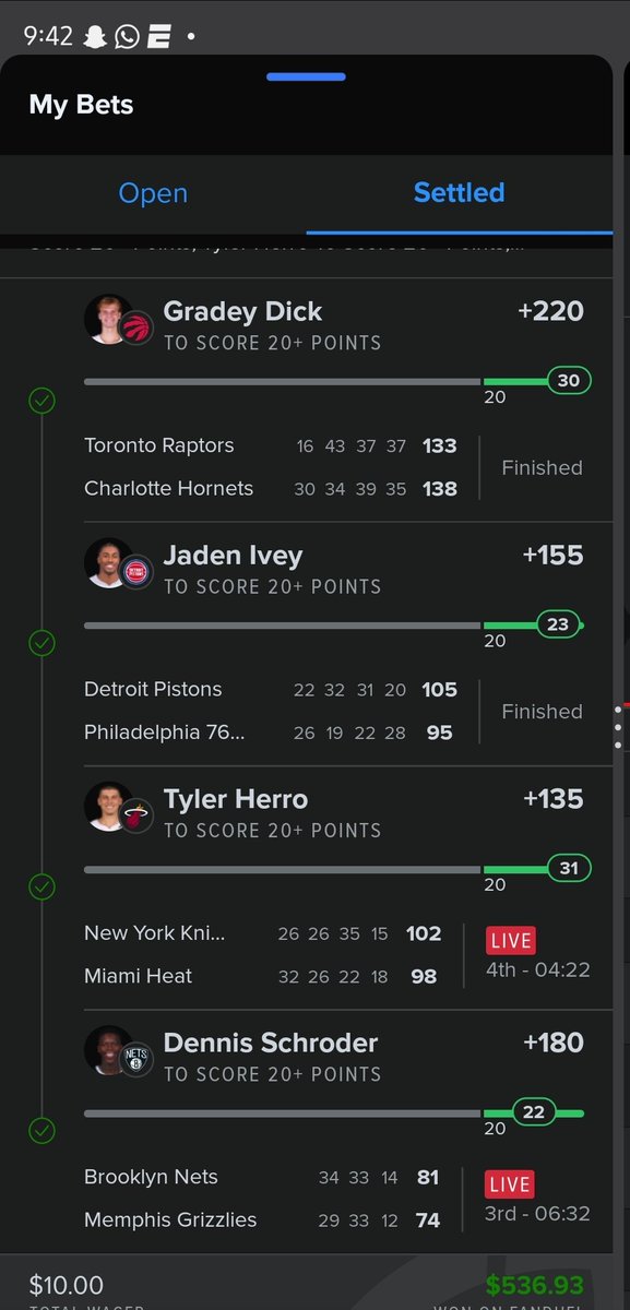 TheGamblerBot's tweet photo. Easy 500 tonight. Follow me if yalk want to see these type of bets!

#GamblingTwitter #GamblingX #GamblingCommunity #SportsGambling #SportsBettingX #fanduelwinning https://t.co/PikzrnGPS2