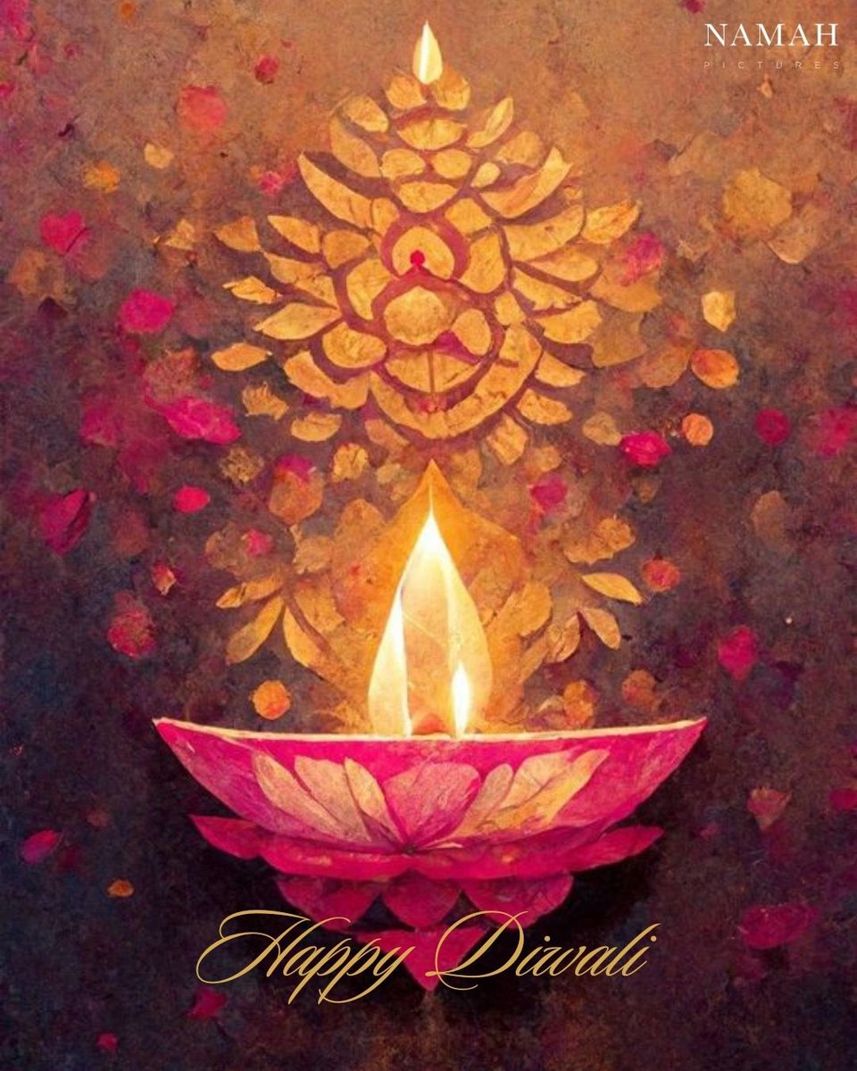 Wishing you a Diwali brimming with beautiful moments and cherished memories filled with love &amp; happiness ❤️✨🪔

#NamahPictures #HappyDiwali2024