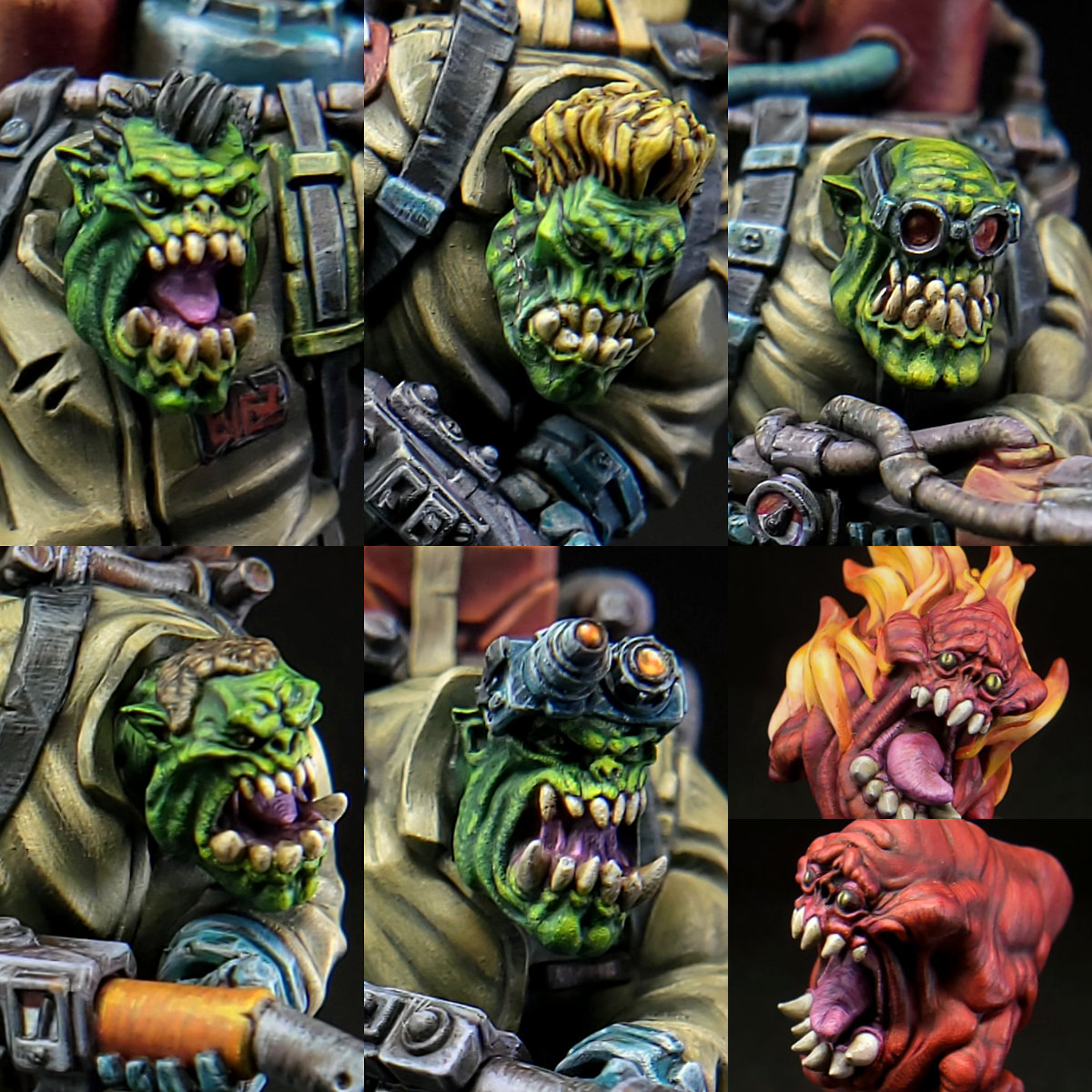 CatlordMini's tweet image. Flesh Busters completion thread. 😇
I can finally calling this done and free for other projects.
And finished this for #orktober 🐗
#miniaturepainting