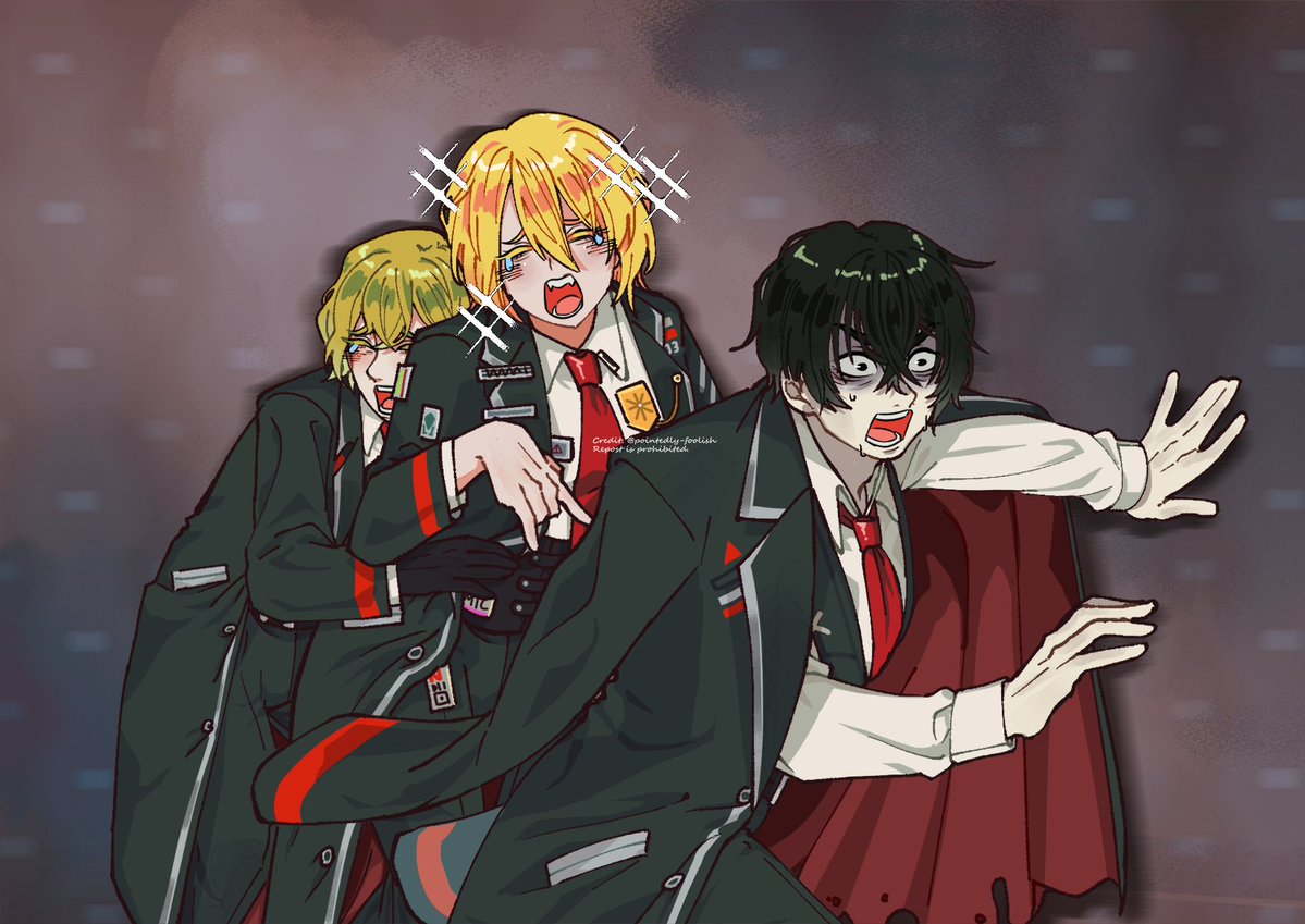 pointed_fool's tweet image. #LimbusCompany #Limbus_Company Fear Factory haunted house redraws for Halloween