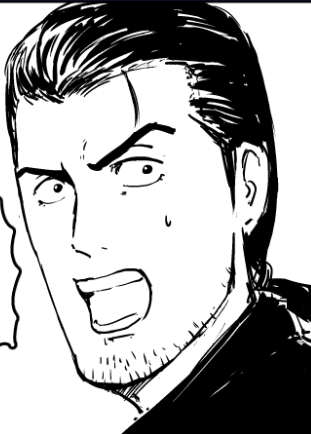 初期のギャラリーフェイクぐらいページごとの
顔の作画が安定しない今回のティアの原稿の主人公 